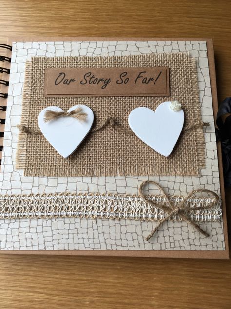 Scrapbook Ideas For Couples, Couples Scrapbook, Boyfriend Scrapbook, Couple Scrapbook, Anniversary Scrapbook, Scrapbook Cover, Handmade Scrapbook, Scrapbook Gift, Valentine Gifts For Girlfriend