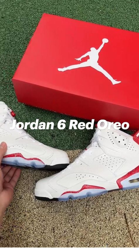 Jordan 6 Red Oreo in 2022 | Air jordan 6, Jordan 6, Hype shoes Oreo Outfit, Jordan 6 Red Oreo, Fashion Shoes Sneakers, Fresh Shoes, Hype Shoes, Air Jordan 6, Jordan 6, Swag Shoes, Teenager Outfits