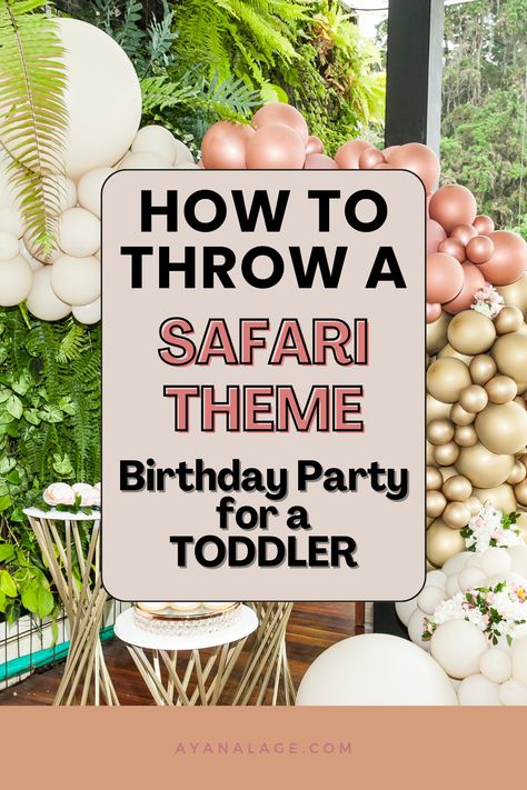 Jungle Themed Second Birthday, Safari Theme Birthday Games, Safari Themed Party Games, Jungle Theme Birthday Party Diy, Two Wild Party Activities, Safari Themed Party Favors, Safari Birthday Games For Kids, Safari Birthday Activities, Born 2 Be Wild Birthday Party Boy