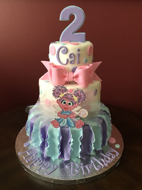 Abby Cadabby Birthday Cake Abby Cadabby 2nd Birthday Party Ideas, Sesame Street Abby Cake, Abby Sesame Street Birthday Party, Abby Cadabby Birthday Cake, Elmo And Abby Cadabby Birthday Party, Abby Cadabby Birthday Party Ideas, Abby Cadabby Cake, Abby Cadabby Birthday Party, Abby Cadabby Birthday