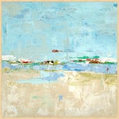 Bedroom Colors Paint, Abstract Beach Painting, Beach Abstract, Bathroom Accessories Design, Paint Blue, Wendover Art, Wendover Art Group, Abstract Landscapes, Bedroom Paint Colors