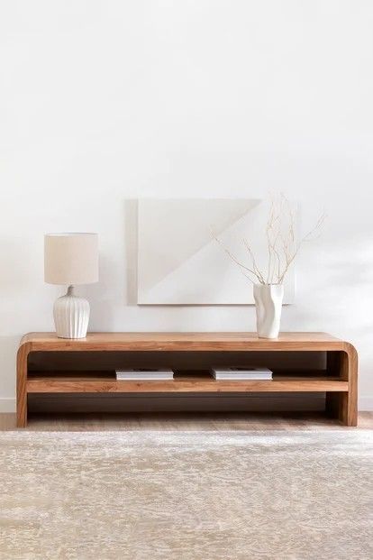 Wabi Sabi Living Room, Japandi Furniture, Luxe Living Room, Tv Unit Furniture Design, Japandi Home, Japandi Living, Tv Unit Furniture, Wood Tv Cabinet, Tv Stand Wood