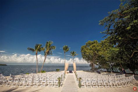 Beach wedding ceremony Florida wedding venues Florida Wedding Venues Beach, Most Beautiful Wedding Venues, Florida Keys Wedding Venues, Beach Wedding Coral, Wedding Venues In Florida, Florida Keys Beaches, Lighthouse Wedding, Beach Wedding Locations, Key Largo Florida