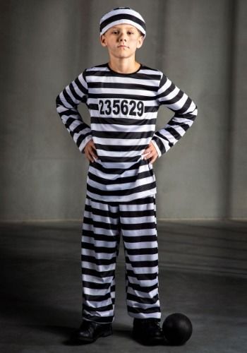 Boys Prisoner Costume#Boys, #Prisoner, #Costume Cops And Robbers Costume, Judge Costume, Wonka Costume, Convict Costume, Halloween Prisoner Costume, Firefighter Halloween, Halloween Films, Prisoner Costume