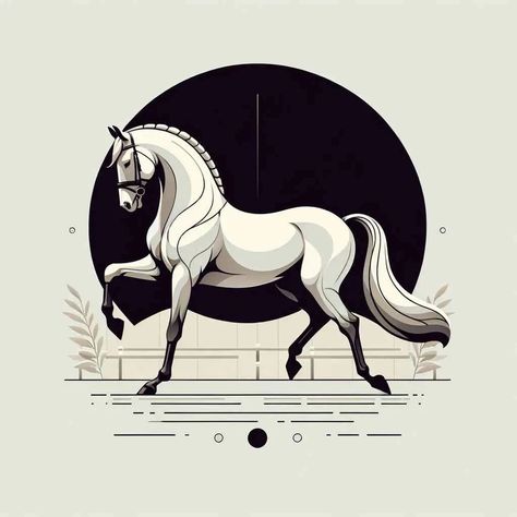 Unlock the secrets of Dressage with our latest blog post 🐎💡! Discover the best horse breeds for this elegant sport 🏆. Don't miss out, learn more today! #justhorseriders #dressagedecoded #equestrianlife #horsebreeds 🌐👇 Dressage Horse Drawing, Horse Riding Illustration, Dressage Horse Silhouette, Best Horse Breeds, Horses Drawings, Horse Grazing Drawing, Breeds Of Horses, Elegant Sport, Easy Horse Drawing