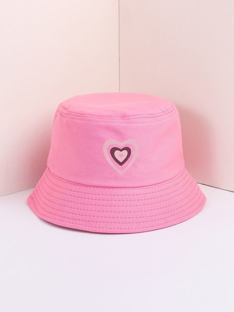 Pink Hat Aesthetic, Aesthetic Bucket Hat, Cool Bucket Hats, Pink Bucket Hat, Bucket Hat Fashion, Hat Aesthetic, Round Hat, Women Hats Fashion, Bucket Cap