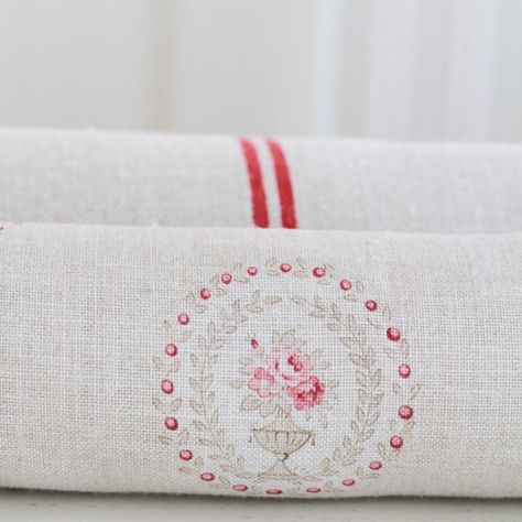 Cart | Peony & Sage Peony And Sage, Curtains And Blinds, Ticking Fabric, Antique Stone, Fabric Inspiration, Linen White, Linens And Lace, Pretty Fabric, Vintage Cottage