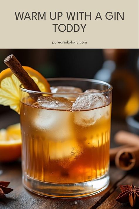 Cozy up with a comforting Warm Gin Toddy, your new go-to during chilly evenings! This delightful take on the classic hot toddy combines smooth gin, zesty lemon juice, sweet sugar, and a hint of warmth to revive your spirits. Perfect for winter nights or to soothe those under-the-weather days, this simple recipe will have you feeling cozy in no time. Discover how a few simple ingredients can work wonders in creating a nostalgic drink that not only tastes amazing but makes you feel good! Ready to impress your friends at their next gathering? Let’s get mixing! Gin Lemon Cocktail, Clover Club Cocktail, Bramble Cocktail, Gimlet Cocktail, Creamy Eggnog, Winter Cocktails Recipes, Ginger Cocktails, French 75 Cocktail, Gin Sour