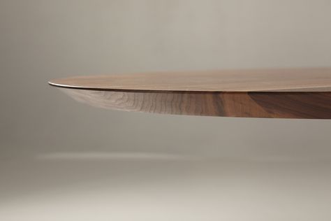 Table Detail, Plywood Table, High End Furniture, John Ford, Furniture Details Design, Walnut Furniture, Hardwood Furniture, Walnut Dining Table, Walnut Table