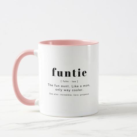 Fun Definition, Font Combination, Like A Mom, Thoughtful Gifts For Her, Font Combinations, Modern Fonts, Seasonal Gifts, Funny Coffee Mugs, Pregnancy Announcement