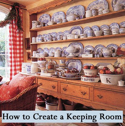 Many homes have a breakfast room and a formal dining room that only gets used maybe twice a year. Consider converting your breakfast room into a keeping room and using your dining room for all of your meals. Keeping rooms were traditionally a family gathering room used to keep warm because it was near the stove. Here are a few tips for turning your breakfast room into a keeping room. Keeping Room Furniture Ideas, Keeping Room Furniture, Keeping Room Decorating Ideas, Two Hutches In Dining Room, What Is A Keeping Room, Keeping Room Ideas Off Kitchen, Gathering Room Off Kitchen, Breakfast Room Ideas Farmhouse, Kitchen Sideboard Decorating Ideas