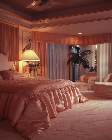 1980s interiors >> ✨ just a compilation of images that didn’t make the cut on my last posts 😜 [AI] Get your wall posters on liminaldestinations.com (link in bio!) • • • • #80sinterior #1980sinterior #80saesthetic #1980s #80svibes #80snostalgia #80sdecor #80s #80spenthouse #vintage #interiordesign #homedecor #luxuryhomes #midcentury #midcenturymodern #postmodern #luxury 80s Glam Bedroom, 80s House Interior, 1980s Interior, 80s Bedroom Aesthetic, 80s Interior Design, Bedroom Interior Design Modern, Loft Type, 80s Home, 80s Interior