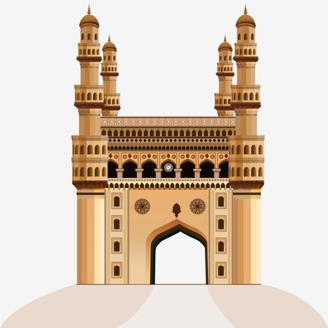 Nizam Architecture, Char Minar, Pk Logo, Monument In India, Adventure Room, Street Background, Frame Border Design, Mandala Art Therapy, Fantasy Background