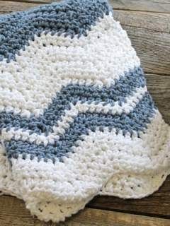 Dish Towel Crochet, Zig Zag Crochet Pattern, Ripple Stitch Crochet, Half Double Crochet Decrease, Towel Crochet, Chevron Crochet Patterns, Crochet Ripple Pattern, Crochet Ripple Blanket, Kitchen Crochet