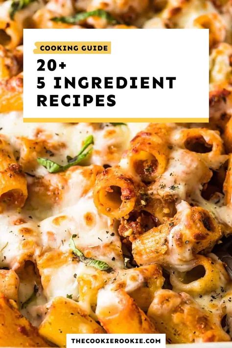 5 Ingredient Or Less Recipes, Recipes Using Bananas, 5 Ingredient Dinners, 5 Ingredient Recipes, Soft Food, Cooking Guide, Dinner Appetizers, 5 Ingredient, Ground Beef Recipes