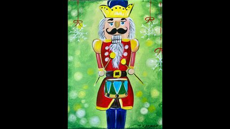 "Nutcracker" - Acrylic Painting Exclusive Tutorial