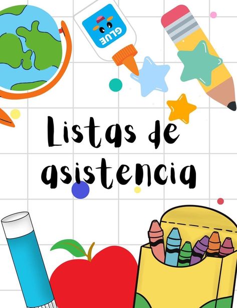 Spanish Classroom Activities, School Suplies, School Binder, Baby Learning Activities, School Clipart, Bullet Journal Lettering Ideas, Classroom Setup, Teacher Tools, Teacher Quotes