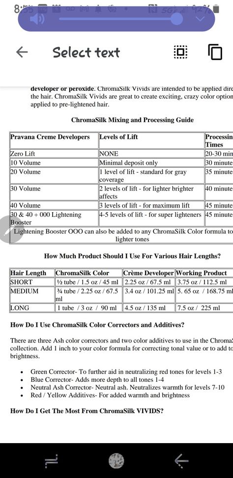 Pravana Color Formulas, Color Sync Toner Formulas, Chrome Hair Color, Matrix Color Sync Formulas, Pravana Chromasilk Formulas, Matrix So Color Sync Formulas, Pravana Hair Color Chart Chromasilk, Pravana Express Tones, Pravana Hair Color