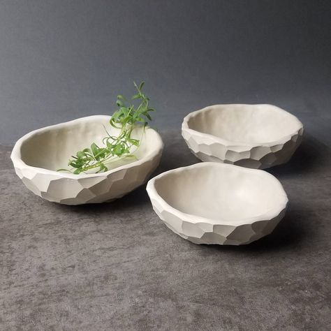 Making larger pinch pot bowls! I wonder what cereal I would eat out them. 🥣😋 . . . . #kaitlynceramics #kaitlynchipps #kaiceramics #wip #potterywip #pinchpot #carved #bowl #handmadebowl #handmadepots #greenware #porcelain #art #ceramics #pottery #white #contemporary Pinch Pottery, Pottery Diy, Pottery Pinch Pot, Paint Pottery, Ceramic Pinch Pots, Carved Bowl, Beginner Pottery, Pinch Pot, Pottery Handbuilding