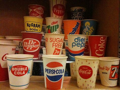 want a soda? by fragmented, via Flickr Grape Diet, Dixie Cups, Diet Soda, Food History, Pepsi Cola, Vintage Memory, Soda Pop, Menu Restaurant, Old Things