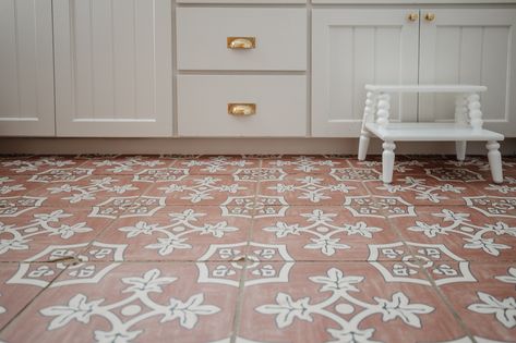 How is the peel and stick flooring holding up?! - Chris Loves Julia Tile Entryway, Peel And Stick Flooring, Entryway Tile, Peel And Stick Floor, Only Yesterday, Chris Loves Julia, Cottage Bathroom, Peel And Stick Tile, Upstairs Bathrooms