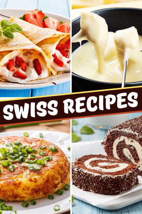 Swiss Themed Party Ideas, Swiss Dessert Recipes, Swiss Themed Party, Recipes From Switzerland, Swiss Food Traditional, Switzerland Food Recipes, Switzerland Food Traditional, Swiss Appetizers, Swiss Food Recipes