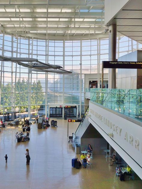 Sea-Tac Airport: what to eat, what to do, how to get around - Curbed Seattle Seattle Airport, George Bush Intercontinental Airport, Airport Guide, Denver International Airport, Miami International Airport, Spirit Airlines, Airport Parking, Domestic Flights, Delta Airlines