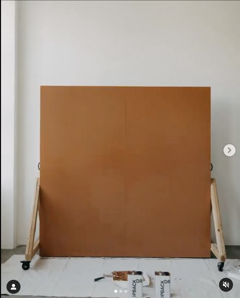 Movable Photography Wall, Wall On Wheels Photography, How To Store Photography Backdrops, Pelamin Idea, Photography Flooring Diy Photo Studio, Backdrop Roller System, Backdrop Storage, Seamless Paper Backdrop, Booth Exhibition