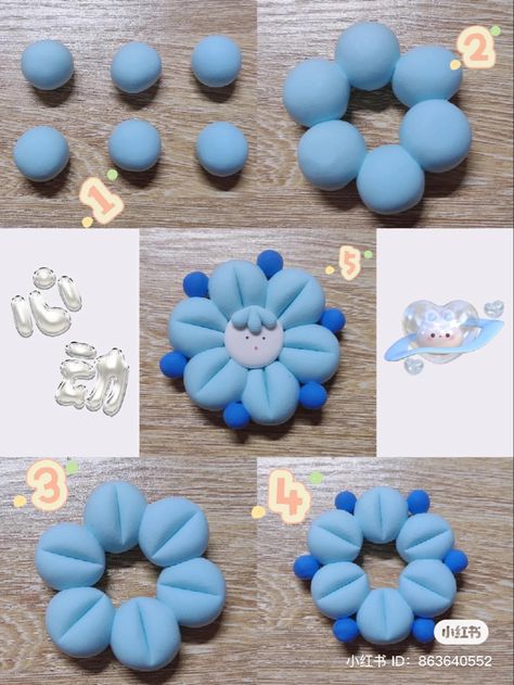 Plastisin Craft, Polymer Clay Embroidery, Clay Crafts For Kids, Sculpture Art Clay, Preschool Arts And Crafts, Tanah Liat, Seni Dan Kraf, Clay Diy Projects, Hand Crafts For Kids