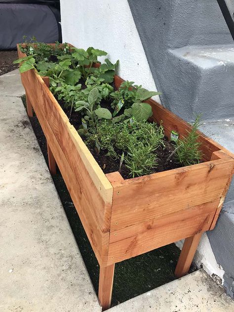 How to Build a Raised Planter Box | Garden Box | DIY Square Foot Gardening Layout, Diy Planters Outdoor, Planter Box Plans, Outdoor Planter Boxes, Funny Vine, Garden Boxes Diy, Raised Planter Boxes, Garden Boxes Raised, Box Garden