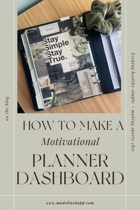 Planner Dashboard Ideas, Gtd Planner, Make A Planner, Motivational Planner, Wellness Ideas, Functional Planning, Discbound Planner, Planner Setup, Plan With Me