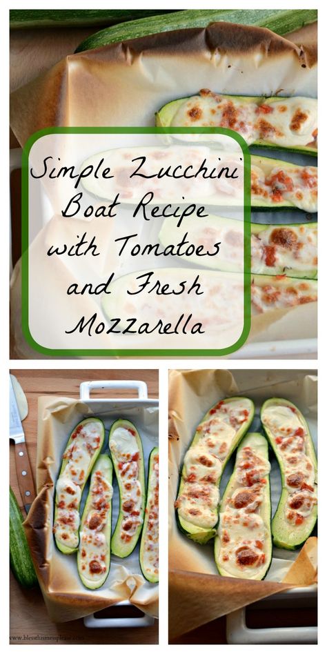 Baked Zucchini Boats, Zucchini Boat, Recipe With Tomatoes, Best Zucchini Recipes, Zucchini Boat Recipes, Summer Zucchini, Zoodle Recipes, Super Healthy Kids, Mozzarella Recipes