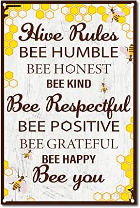 Bee Quotes, Bee Themed Classroom, Wall Phrases, Humble Bee, Bee Classroom, Honey Bee Decor, Bee Garden, Wall Decor Quotes, Bee Kind