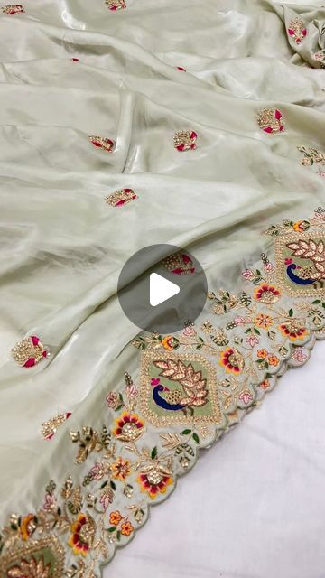 Avvana 🇳🇵 on Instagram: "Pure organza silk zardosi work saree with blouse piece Order now" Zardosi Work Saree, Zardosi Work, Work Sarees, India Fashion, Saree With Blouse, Blouse Piece, Order Now, Saree, India