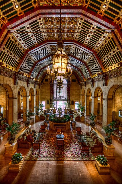 Biltmore Hotel Lobby | Flickr - Photo Sharing! Hotel Lighting Design, Baltimore Hotels, Luxury Hotels Lobby, Biltmore Hotel, Biltmore House, Home Decor Wallpaper, Hotel Concept, Los Angeles Hotels, Biltmore Estate