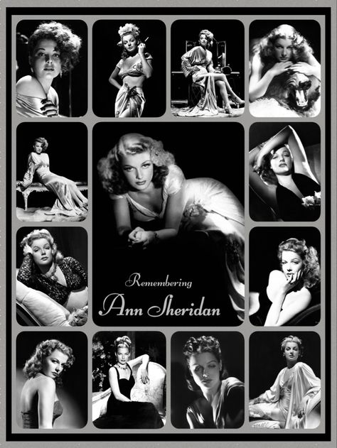 Classic Pinup, Famous Females, Ann Sheridan, Vintage Movie Stars, Photo Cinema, Stars Wallpaper, Hollywood Photo, Family Circle, Woman Movie