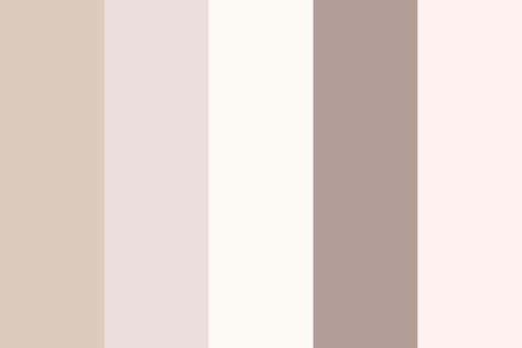 Mink Colour Palette, Pink And Beige Bedroom, Drink Pic, Cottage Glam, Taupe Color Palettes, Movie Color Palette, Pink Color Palette, Beige Color Palette, Mink Colour