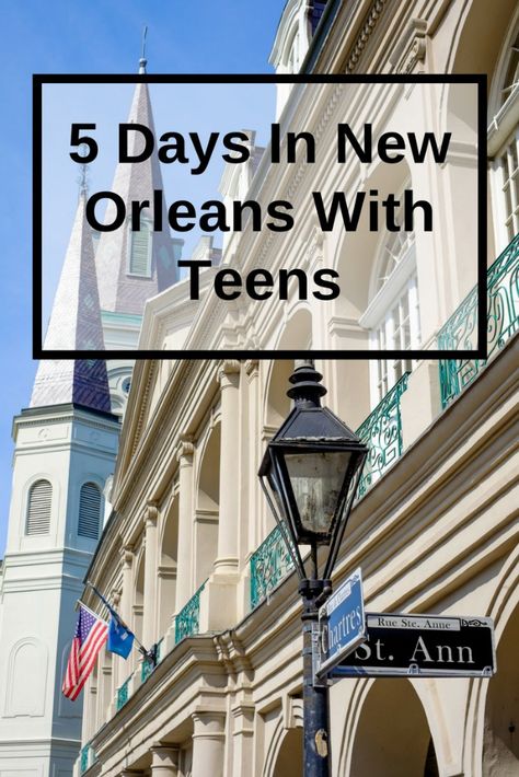 New Orleans With Teens, New Orleans Itinerary, Nola Trip, New Orleans With Kids, Essence Fest, Southern Usa, Texas Trip, New Orleans Vacation, Natchez Trace