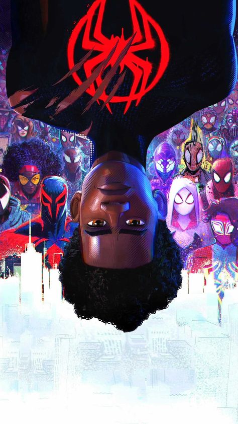 Across The Spider Verse Wallpaper Film Marvel, Spider Man Miles Morales, Miles Spiderman, Image Spiderman, Miles Morales Spiderman, Across The Spider Verse, Spiderman Spider, Spiderman Pictures, Verses Wallpaper