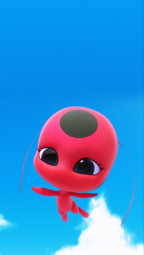 Tikki Wallpaper, Miraculous Kwamis, Tikki Miraculous, Miraculous Au, Tikki And Plagg, Tikki Y Plagg, Mlb Wallpaper, Miraculous Wallpaper, Cute Pokemon Wallpaper