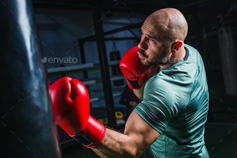 Man boxing by microgen. Man on boxing training#boxing, #Man, #training, #microgen Boxing Photography, Workout Photoshoot, Boxer Aesthetic, Boxing Classes, Gym Photos, Workout Gloves, Fitness Photoshoot, Celebrity Caricatures, Sports Aesthetic