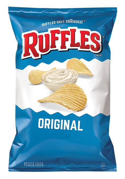 Ruffles Chips, Ruffles Potato Chips, Homemade Candy Bars, Bag Of Chips, Chips Brands, Potato Chip, Chocolate Candy Bar, Sour Cream And Onion, Chip Dip