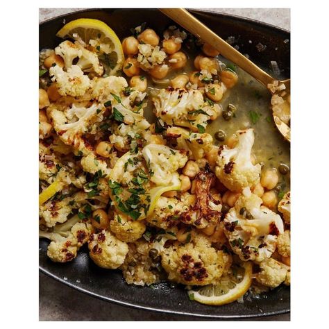 Hetty Lui McKinnon on Instagram: “So happy that everyone is enjoying my cauliflower piccata recipe over at @nytcooking 😍 I’ve already had so many enthusiastic messages about…” Piccata Recipe, Vegetarian Main Dishes, Vegetarian Entrees, Nyt Cooking, Most Popular Recipes, Cauliflower Recipes, Veggie Dishes, Vegetable Side Dishes, Popular Recipes