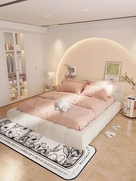 Cuarto Aesthetic, Beige Room, Personalized Bedroom, Luxe Bedroom, Bedroom Interior Design Luxury, Living Room Decor Inspiration, Smart Home Design, Dream House Rooms, Teen Bedroom Decor