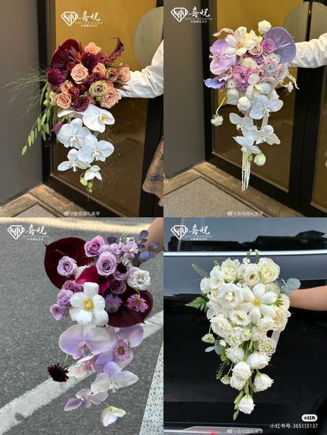 Wedding Flower Buckets, Diy Hand Bouquet Wedding, Bucket Wedding Flowers, Hand Bucket Wedding Flowers, Hand Bouquet Wedding Elegant, Wedding Bucket Flowers, Handbouquet Wedding, Buket Wedding, Wedding Flower Types