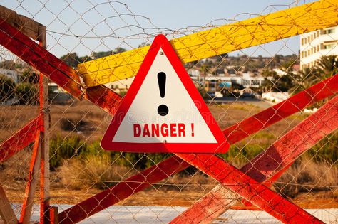 Danger Sign Aesthetic, Warning Symbol, Corporate Core, Danger Signs, Realistic Watercolor, Womens Health Care, Road Sign, Road Signs, Signed Photo