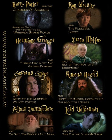 Harry Potter & The Chamber of Secrets alternate movie titles #harrypotter #chamberofsecrets #movietitle #potterhead #lol #dumbledore #snape #hagrid #hermionegranger #ronweasley #draco #voldemort Harry Potter Snake, Donald Glover, Movie Titles, Harry Potter Quotes, Ron Weasley, Harry Potter Movies, Hermione Granger, Harry Potter Funny, Harry Potter Fandom