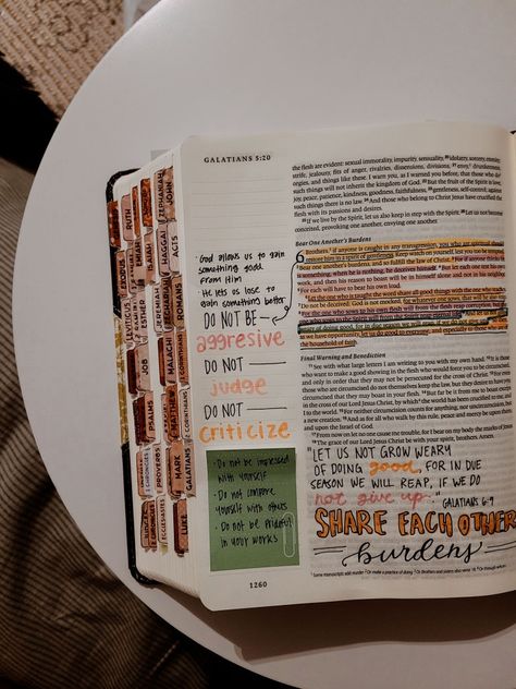 Galatians Bible Study, Galatians Bible Journaling, Messy Bible, Chapter Quotes, Galatians 4, Bible Goals, Bible Decor, Book Of Galatians, Bible Highlighting