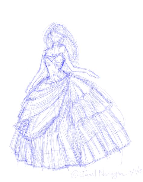 Drawing from online Quinceanera Dresses Drawing, Quince Drawing, Purple Quince Dress, Dress Drawing Easy, Dress Outline, Gown Drawing, Drawing Room Interior Design, Random Drawings, Quinceanera Themes