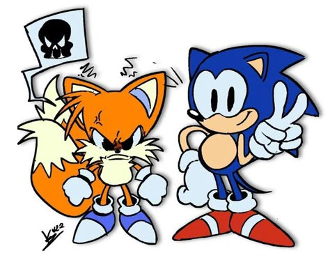 Tails Fanart, Tails And Sonic, Sonamy Comic, Sonic And Tails, Sonic Tails, Sonic Fanart, Classic Sonic, Sonic Exe, Sonic Funny